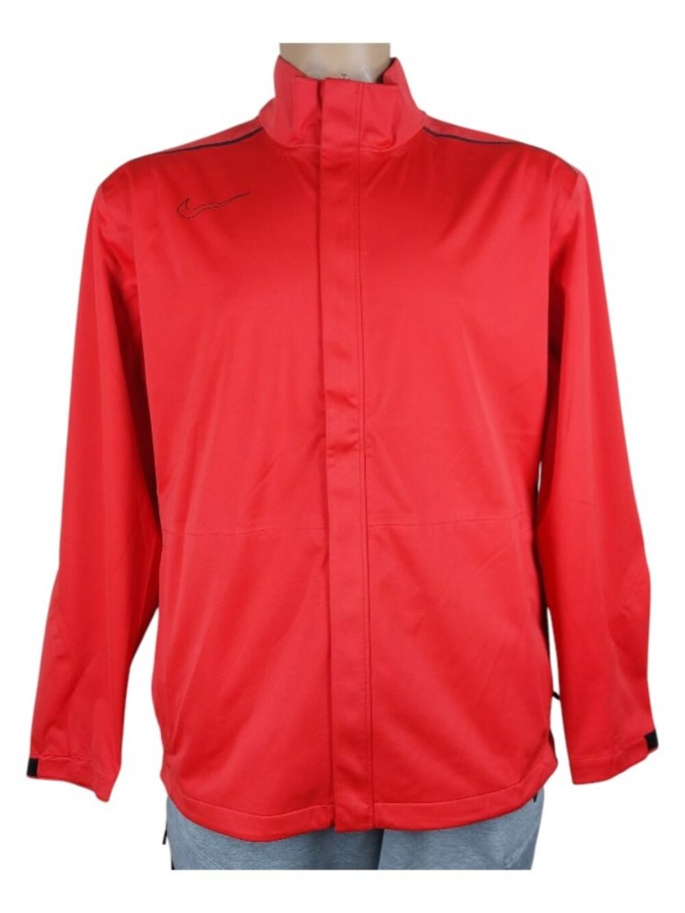 Nike Men's Red Storm-Fit Golf Mock Neck Performance Basic Jacket Size XL